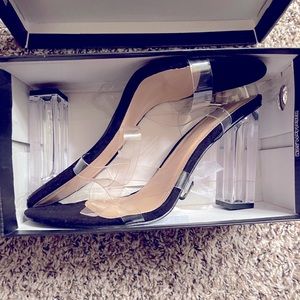 PLT Clear Heels brand new